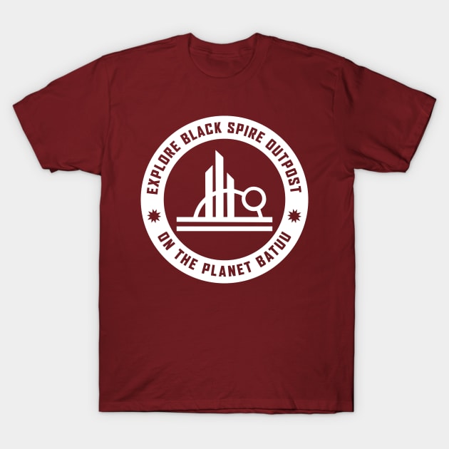 Black spire outpost t shirt deals